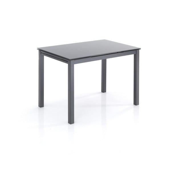 Rozkládací jídelní stůl se skleněnou deskou 70x110 cm Fast – Tomasucci