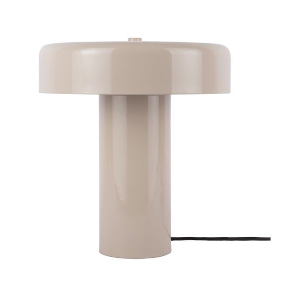 Béžová kovová stolní lampa (výška 26 cm) Riqueza Palo – Leitmotiv