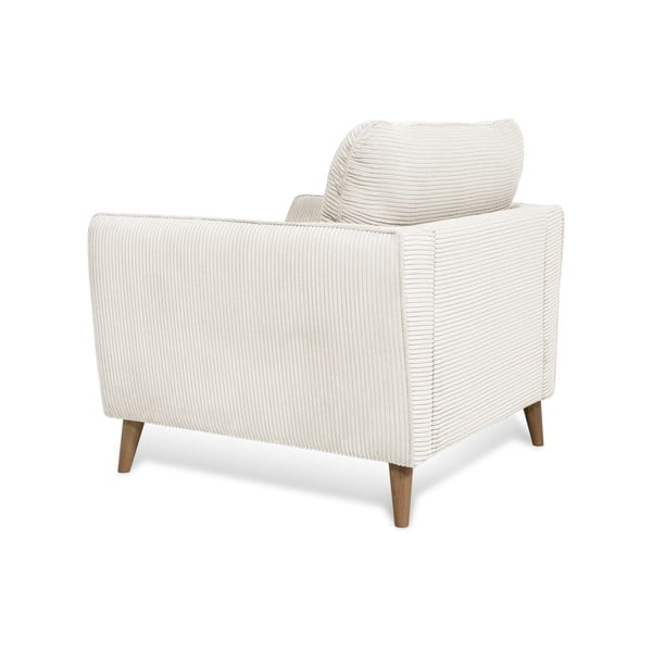 Bílé manšestrové křeslo Paris – Scandic-image-4