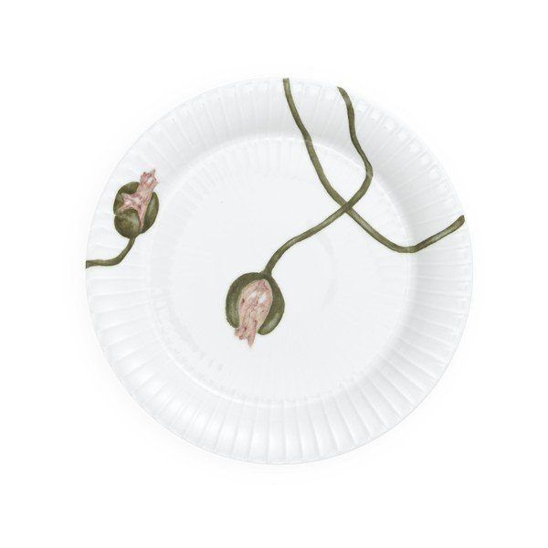 Bílý porcelánový talíř Kähler Design Hammershøi Poppy, ø 19 cm-image-2