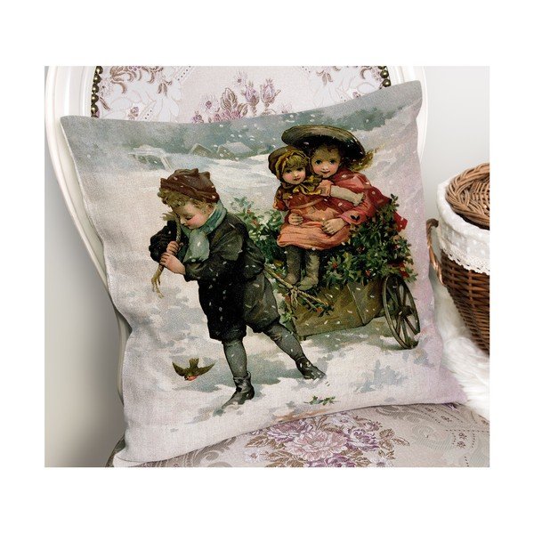 Povlak na polštář s vánočním motivem 43x43 cm – Mila Home-image-2