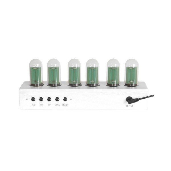 Bílé stolní hodiny Karlsson Cathode-image-1