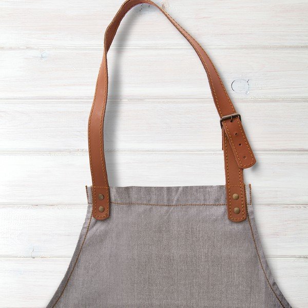 Bavlněno-kožená zástěra Denim – Orion-image-2