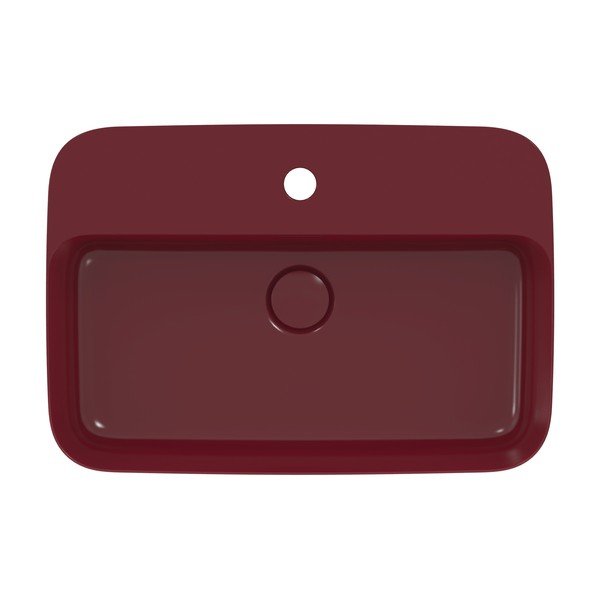 Vínové keramické umyvadlo 55x38 cm Ipalyss – Ideal Standard-image-2