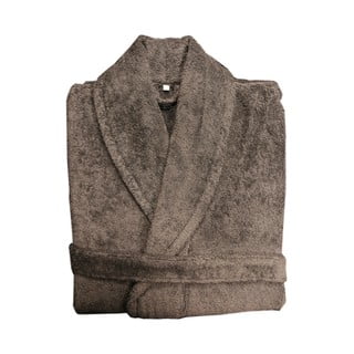 Hnědý župan z organické bavlny velikost L/XL - Södahl organic