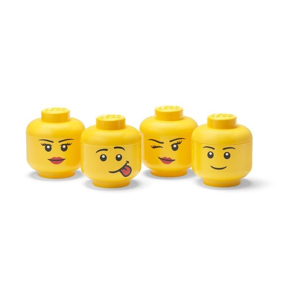 Plastové dětské úložné boxy v sadě 4 ks Multi-Pack - LEGO®-image-2