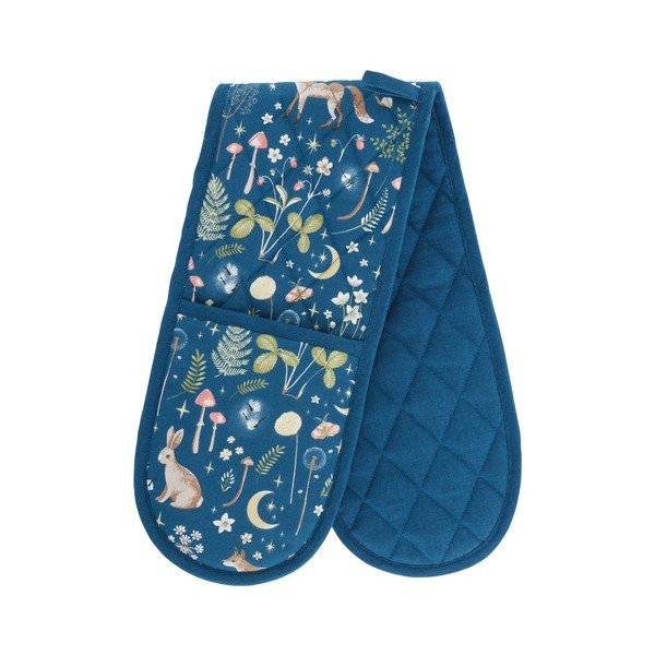 Bavlněná dvojitá kuchyňská chňapka Enchanted Twilight Animals – Catherine Lansfield