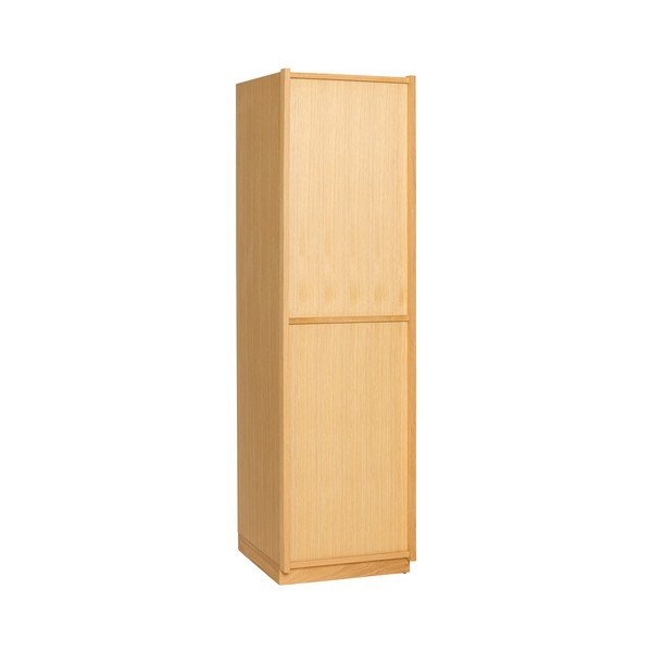 Skříňka v dekoru dubu v přírodní barvě 50x181x55 cm Kura – Hübsch