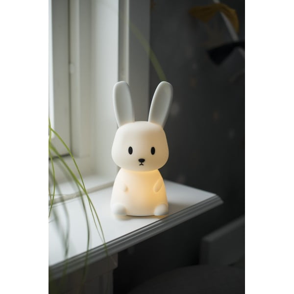 Bílé LED dětské noční světlo Bunny – Star Trading-image-3