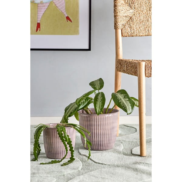 Kovové obaly na květináče v sadě 2 ks ø 21,5 cm Kenzie – Bloomingville-image-1