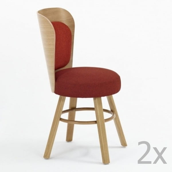 Sada 2 židlí Paged K2