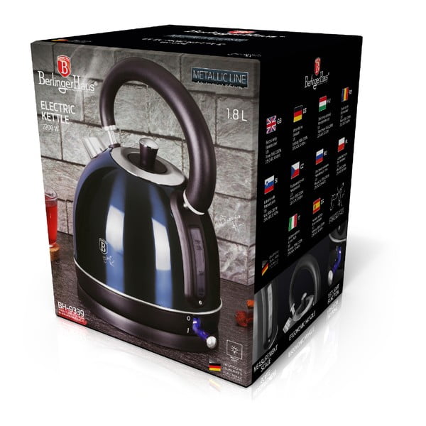 Modrá rychlovarná konvice 1.7 l Metallic Line Aquamarine Edition - BerlingerHaus-image-2