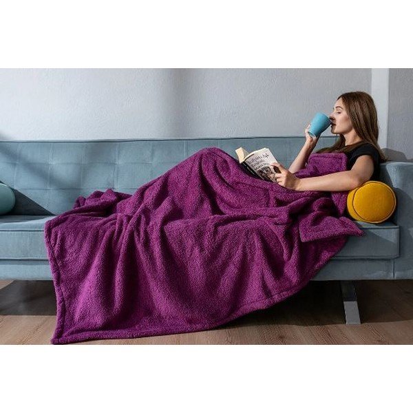 Deka z mikroplyše 140x190 cm – Mila Home-image-2