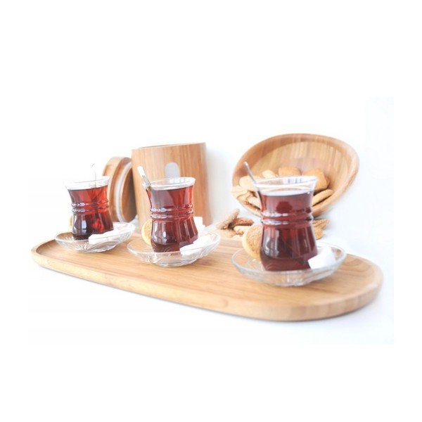 Bambusový podnos na servírování kávy Bambum Latte-image-1