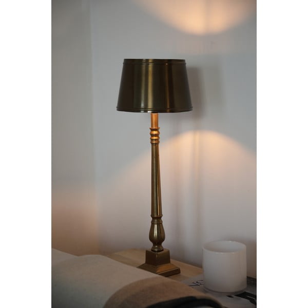 Stolní lampa ve zlaté barvě s kovovým stínidlem (výška 66 cm) Metallo – Markslöjd-image-1