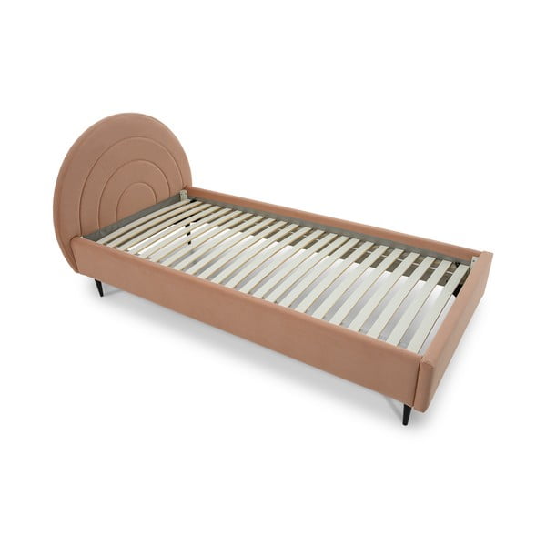 Růžová dětská postel 120x200 cm Rainbow – Scandic-image-1