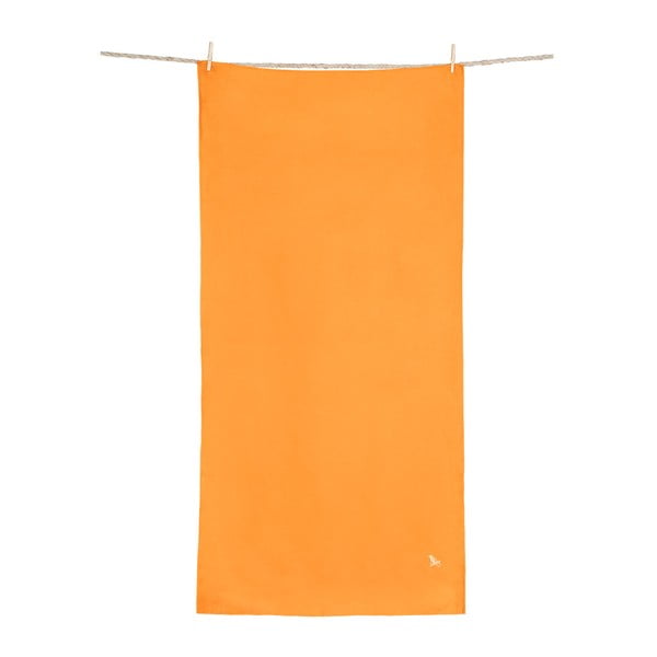 Rychleschnoucí oranžový ručník Dock and Bay