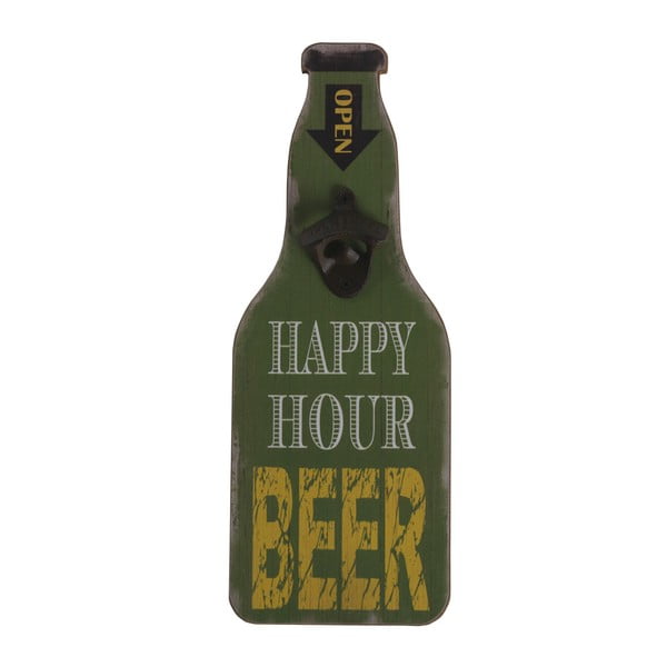 Zelený nástěnný otvírák na lahve Geese Bottle Opener