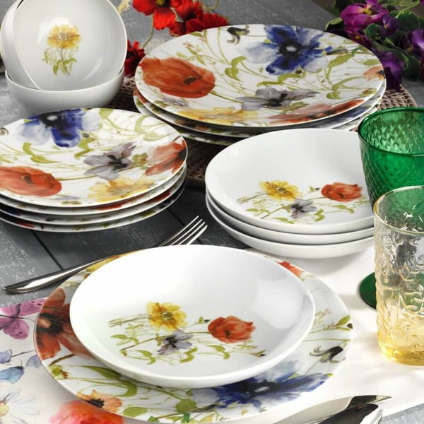 24dílný set porcelánového nádobí Kütahya Porselen Herbejo-image-1