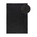 Černý jutový koberec 160x230 cm Bouclé – Hanse Home
