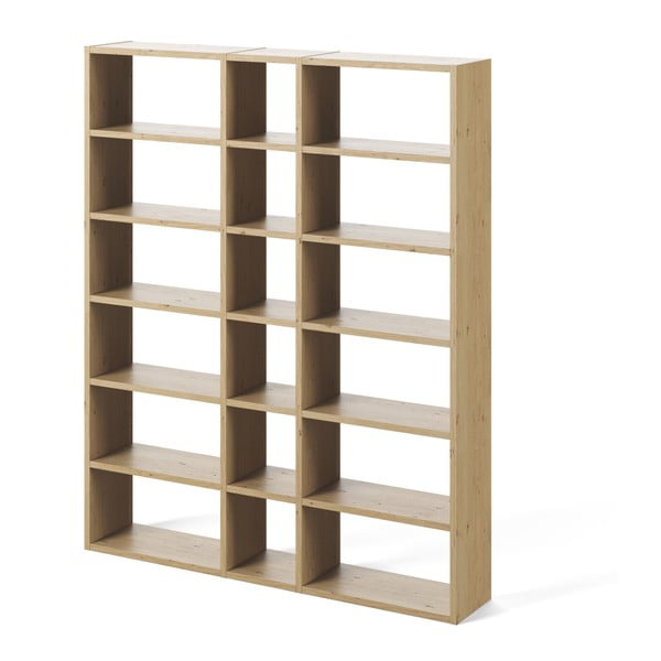 Knihovna v dekoru dubu 182x224 cm Pombal - TemaHome-image-2