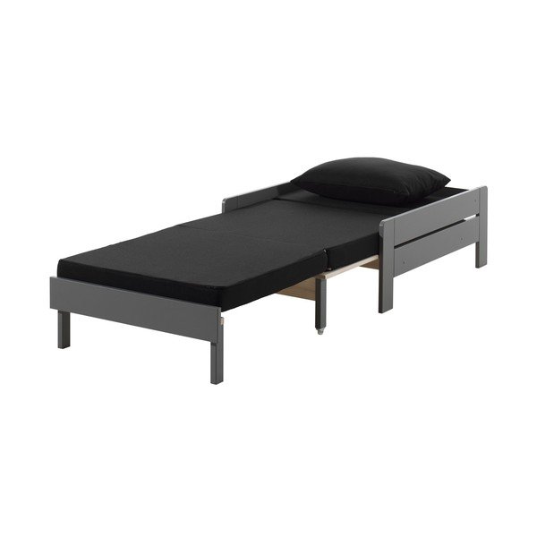 Černé/šedé dětské křesílko Pino - Vipack-image-2