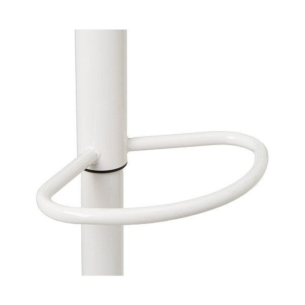 Bílé barové židle s nastavitelnou výškou z imitace kůže v sadě 2 ks (výška sedáku 56,5 cm) – Casa Selección-image-3