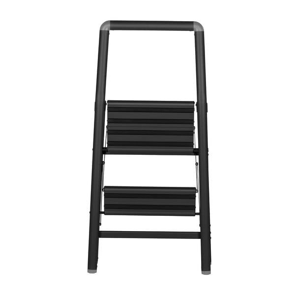 Černé schůdky Wenko Compact, výška 91,5 cm-image-2