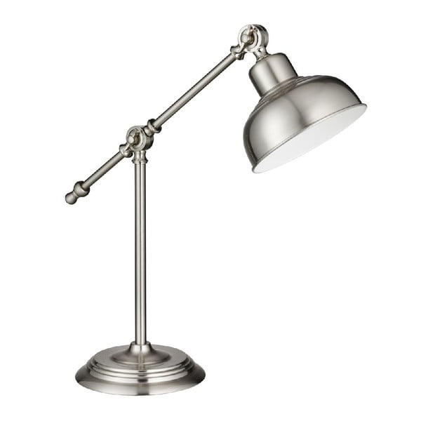 Stolní lampa Industrial Silver