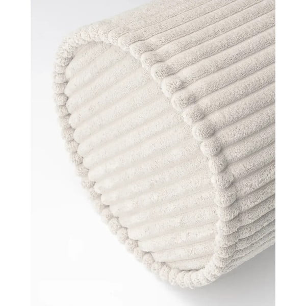 Krémový manšestrový dětský pohovkový polštář Roll – Wigiwama-image-3