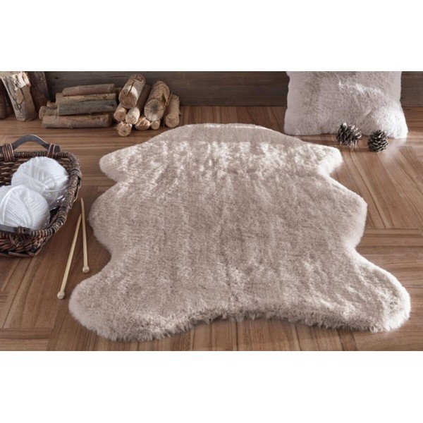 Světle hnědá syntetická kožešina 80x150 cm Pelush Mink – Mila Home-image-1