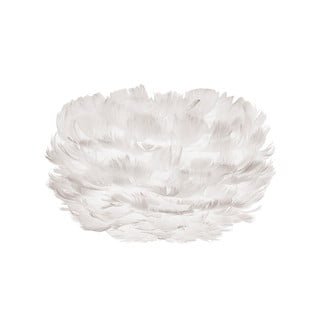 Bílé stínidlo z husího peří UMAGE EOS, ⌀ 22 cm