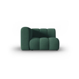 Zelený modul pohovky (levý roh) Lupine – Micadoni Home