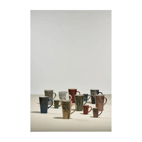 Zelený hrnek z kameniny 350 ml Hela – Villa Collection-image-1