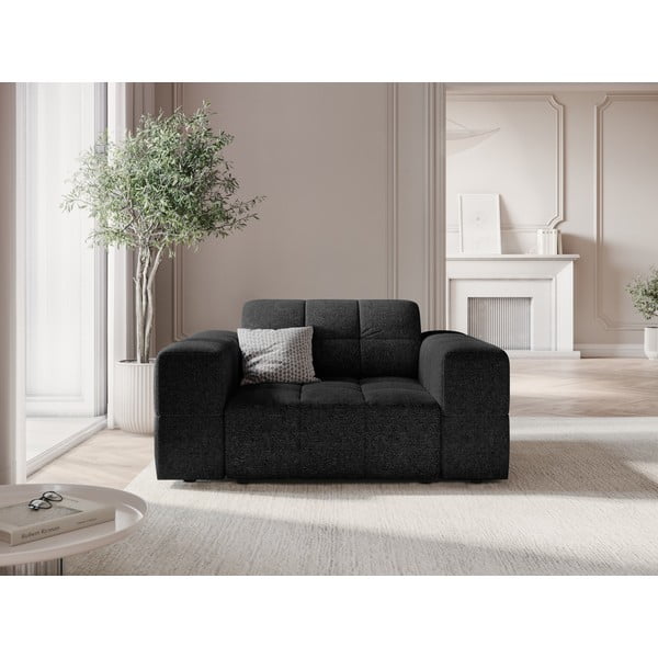 Antracitové křeslo Chicago – Cosmopolitan Design-image-1