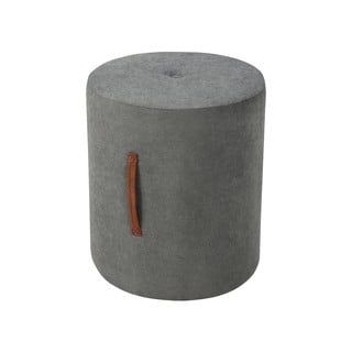 Tmavě šedý puf Kooko Home Motion, ø 40 cm