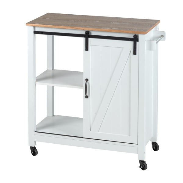 Servírovací stolek na kolečkách 40x80 cm Country House – Wenko-image-3