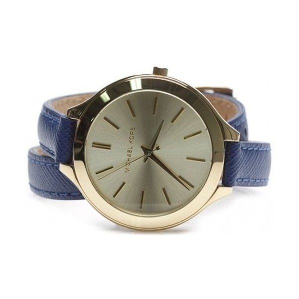 Hodinky s koženým řemínkem Michael Kors MK2286-image-1