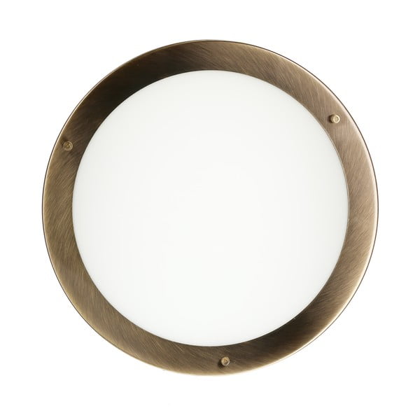 Stropní svítidlo v bronzové barvě se skleněným stínidlem ø 18 cm Aquila – Candellux Lighting-image-4