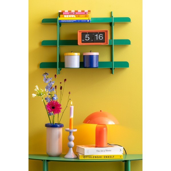 Zelená patrová kovová police 60 cm Cool Retro – PT LIVING-image-1