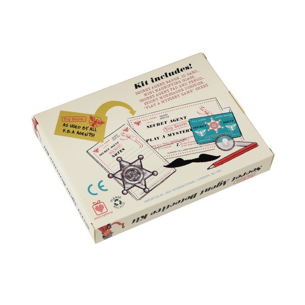 Špionský set s odznakem Rex London Secret Agent-image-3