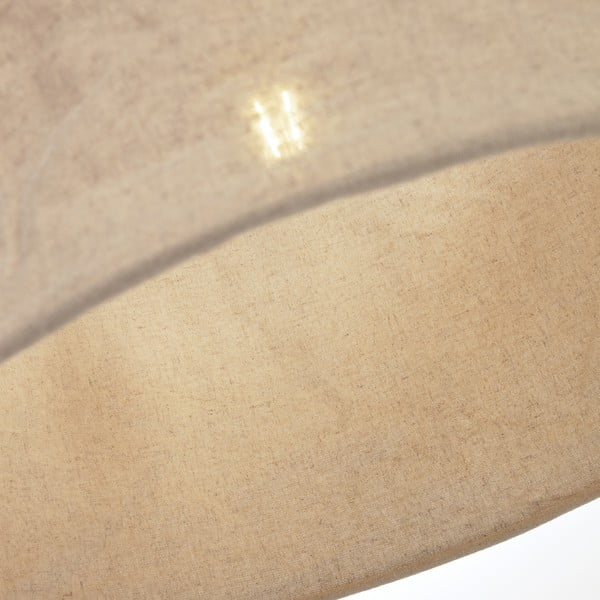 Béžové látkové stínidlo ø 50 cm Mariela – Kave Home-image-2