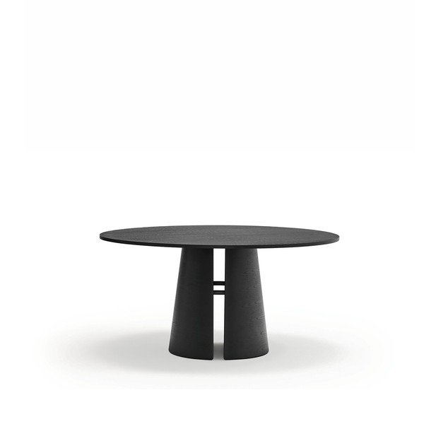 Kulatý jídelní stůl v dekoru jasanu ø 157 cm Cep – Teulat