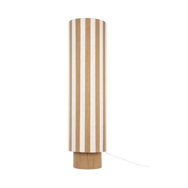 Bílá/v přírodní barvě provazová stojací lampa (výška 106 cm) Vienna Stripes – Leitmotiv