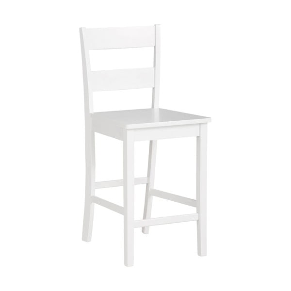 Bílá barová židle z borovicového dřeva (výška sedáku 60 cm) Torpedo – Støraa