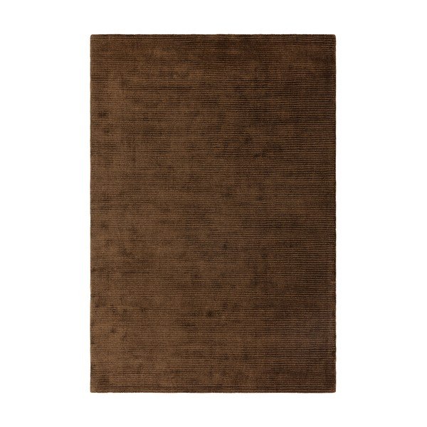 Tmavě hnědý ručně tkaný koberec 160x230 cm – Asiatic Carpets