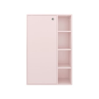 Růžová koupelnová skříňka Tom Tailor Color Bath, 65,5 x 100 cm