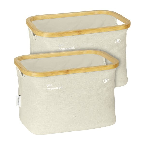 Látkové košíky v sadě 2 ks 38x26x26 cm Tom Tailor – Wenko