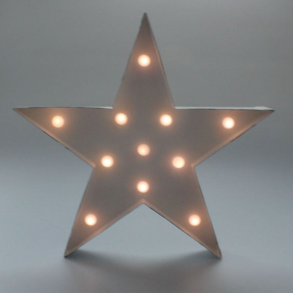 Svítící hvězda s LED Dakls