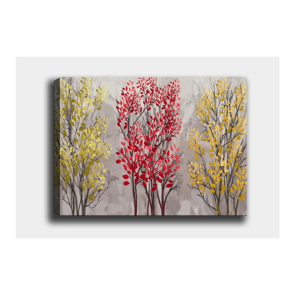 Nástěnný obraz na plátně Tablo Center Fall Red, 50 x 70 cm